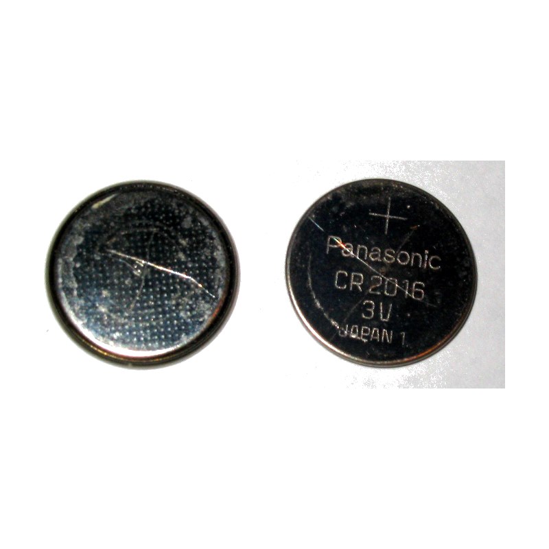 Pile CR2016 lithium 3 V – lot de 2